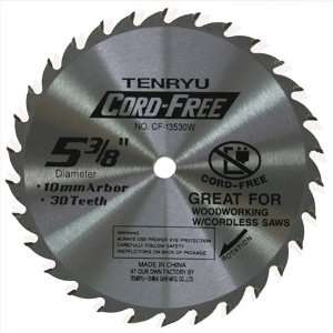   CF 13530W Cord Free 5 3/8 x 30 T Carbide Tipped Sawblade for Wood