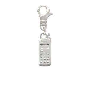  Silver Cellphone Clip On Charm [Jewelry] Jewelry