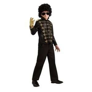  Michael Jackson Military Jacket (black) Deluxe Child 