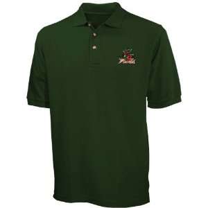 Mississippi Valley State Delta Devils Green Pique Polo:  