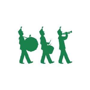  Marching Band GREEN Vinyl window decal sticker Office 