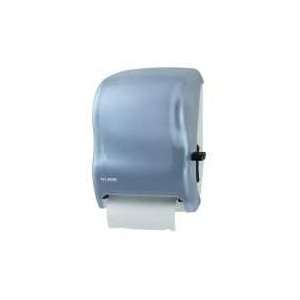   : San Jamar Lever Action Blue Paper Towel Dispenser: Kitchen & Dining