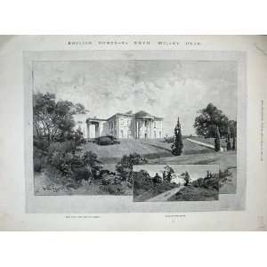  1891 English Homes Willey Park Private Garden House