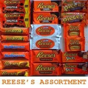 AMERICAN CANDY ASSORTMENT   REESES Peanut Butter Bars  