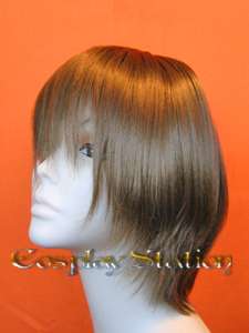 Death Note Light Yagami Kira Brown Cosplay Wig_wig027  