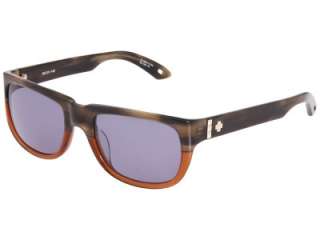 NEW Spy Optic Kubrik Sunglasses Studded Black & Tan Frame / Grey Lens 