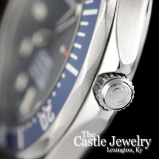   Seamaster Professional Chronometer SS Blue On Blue Mens Watch  