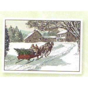  Hallmark BYO6082 Winter Scene Boxed Christmas Cards 