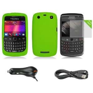 Blackberry Curve Apollo / Sedona / 9350 / 9360 Premium Skin Case Green 