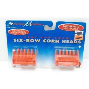  Life Like 1661 Six Row Corn Heads HO Flatcar Load Toys 