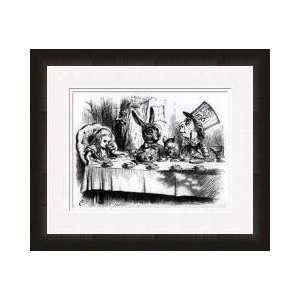  The Mad Hatters Tea Party Illustration From alices 