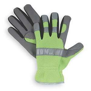 Condor 2RA36 Glove, Mechanics, Hi Vis, Slip On, Large, Pr  