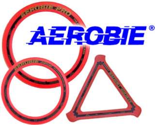 Aerobie Set Pro (13) & Sprint (10) & Orbiter Boomerang Flying 