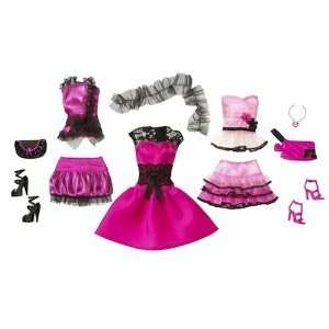  Barbie My Fab Life Fashions   Pink Party Set: Toys & Games