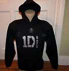 ONE DIRECTION HOODIE HOODED TOP SIZE 14/15 YEARS 5 SILVER SIGNATURES