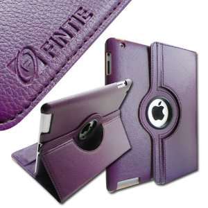  FINTIE ® (Purple) 360 Degrees Rotating Stand PU Leather 
