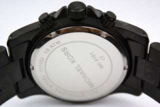 New Michael Kors Men Chronograph Black Watch MK8161  