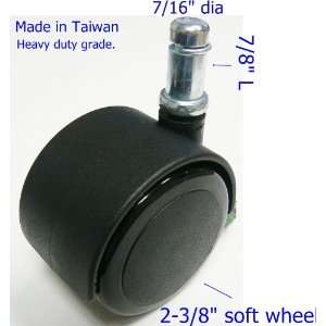   soft wheel chair caster wheel for hardwood floor: Office Products