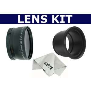   Wide Angle Lens + Tube Adapter For Nikon P5000 P5100