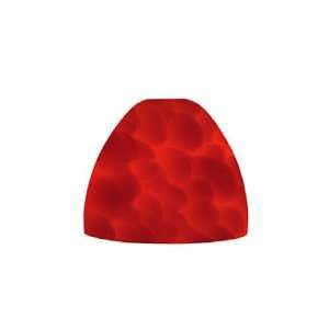  QASA121RF Dome Glass Shade For Quick Adapt Spot Light, Red Frit Finish