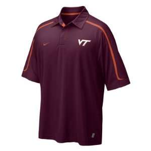  Virginia Tech Hokies Polo Dress Shirt: Sports & Outdoors