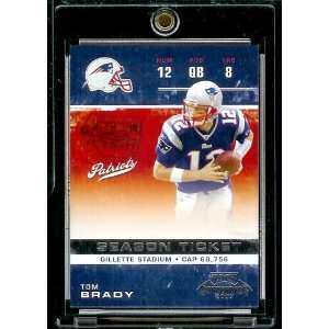: 2007 Playoff Contenders # 59 Tom Brady   New England Patriots   NFL 