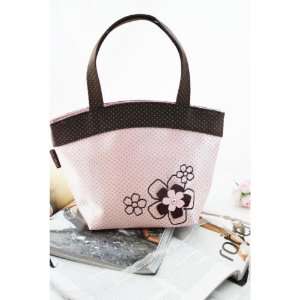  New! Adorable Daisy Love Light Pink Small Tote Bag: Beauty