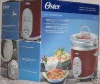 Oster Red Rice Cooker Steamer Kitchen  