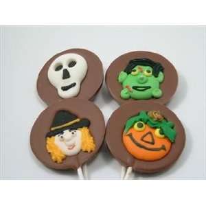  Halloween Party Favors   Character Chocolate Pops: Health 
