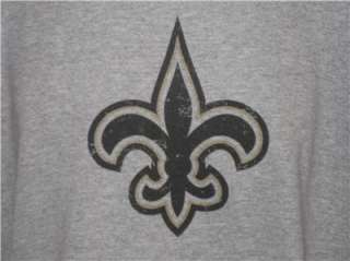New Orleans SAINTS Throwback Logo NFL T Shirt X Large  