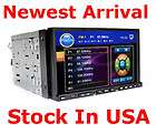 dvd cd car radio stereo touchscreen player double din buy it now $ 76 
