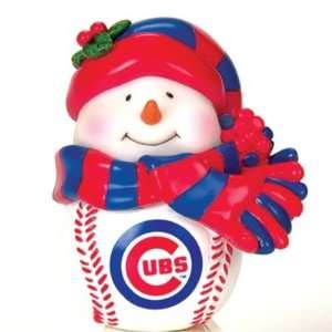  Chicago Cubs 2.75 Musical Light Up Snowman Christmas 