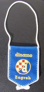 Dinamo Zagreb Croatia BBB car mirror flag football  