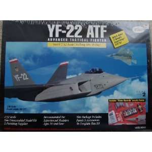   YF 22 RAPTOR US Air Force Fighter Jet Model Set 1/32: Toys & Games