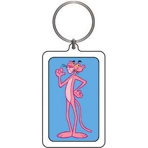 Pink Panther Lucite Key Chain