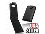 NEW FLIP LEATHER CASE POUCH COVER FOR HTC HD2 Leo HD 2  