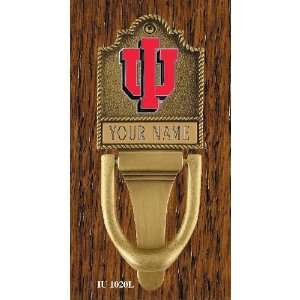  Indiana Hoosiers Personalized Brass Door Knocker