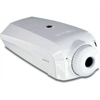   poe internet surveillance camera with 4x digital zoom tv ip501p white