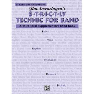  Strict ly Technic for Band Book Saxophone By Jim 