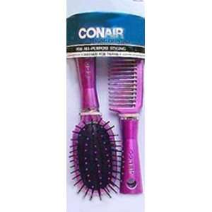  Conair Pro Brush With 6 Row Comb Nylon (3 Pack) Health 