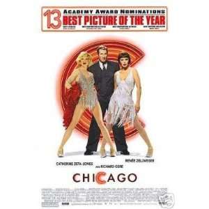  Chicago Academy Award Single Sided Original Movie Poster 
