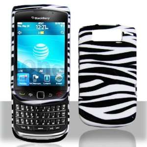  iNcido Brand BlackBerry Torch 9800 Cell Phone Black/White 