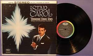 TENNESSEE ERNIE FORD THE STAR CAROL LP CAPITOL M  X MAS  