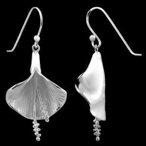 Premiere Collection: Addisons African Lily Dangle Earrings   Sterling 