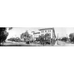  PANORAMA OF HOTEL MARYLAND PASADENA CALIFORNIA 1908 