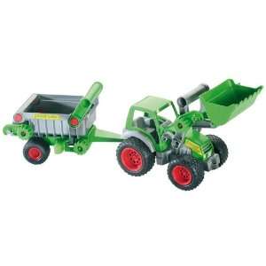   Tractor with Frontloader and Trailer: Made in Germany!: Toys & Games