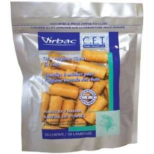  Virbac CET Oral Hygiene Chews for Cats (Fish Flavored) 96 