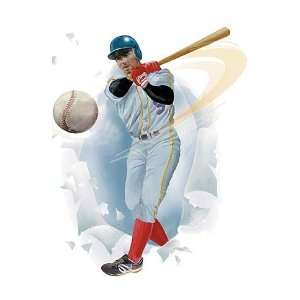Baseball Player Applique in MyPad 