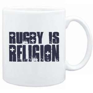  New  Rugby Is Religion  Mug Sports