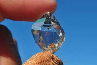 20mm Herkimer diamond quartz crystal (New York) 19.20ct 3.84grams Gem